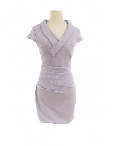 1816- Robe courte Gris destockage