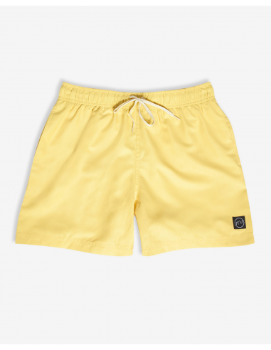 Beachshort solid yellow Véritable concentré