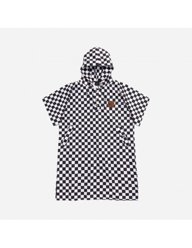 Poncho Surf unisexe léger quick dry Checkers acheter en ligne