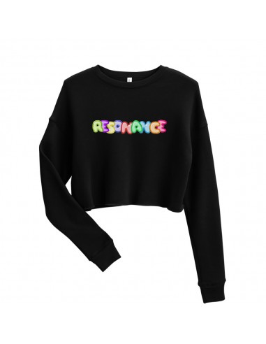 Sweatshirt court RESONANCE D445 | Crop Sweatshir RESONANCE D445 Véritable concentré