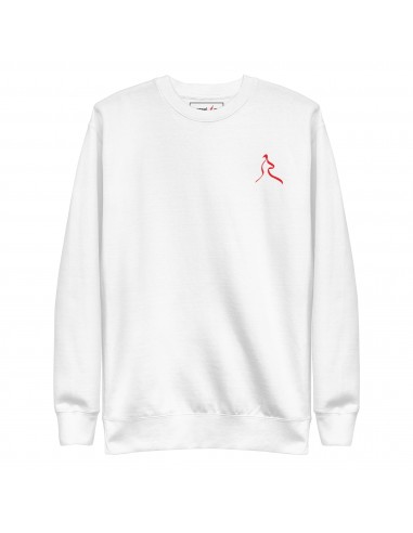 Kitzbichi "White"  Premium-Cotton Sweatshirt Les êtres humains sont 