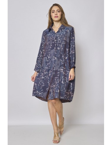 Blue shirt dress Comparez plus de prix