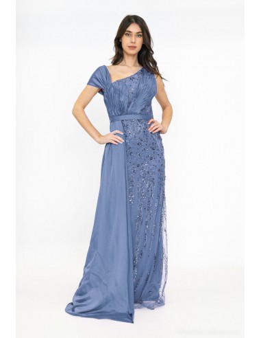 1848 - High-end evening dress Denim blue est présent 