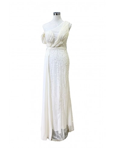 1848 - Ivory high-end evening dress 50% de réduction en Octobre 2024